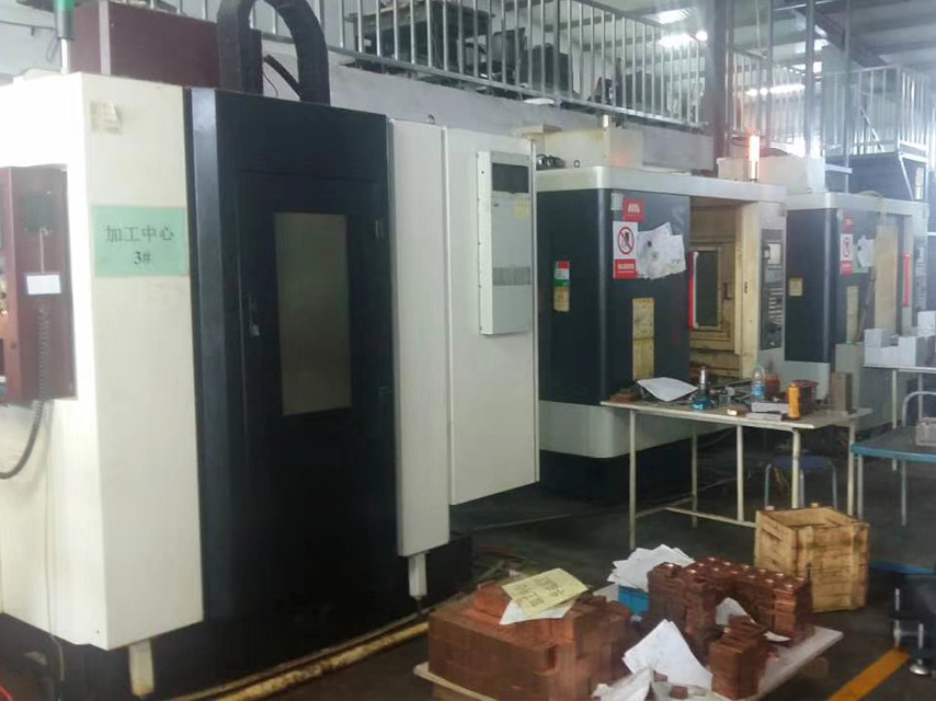 加工中心現(xiàn)場